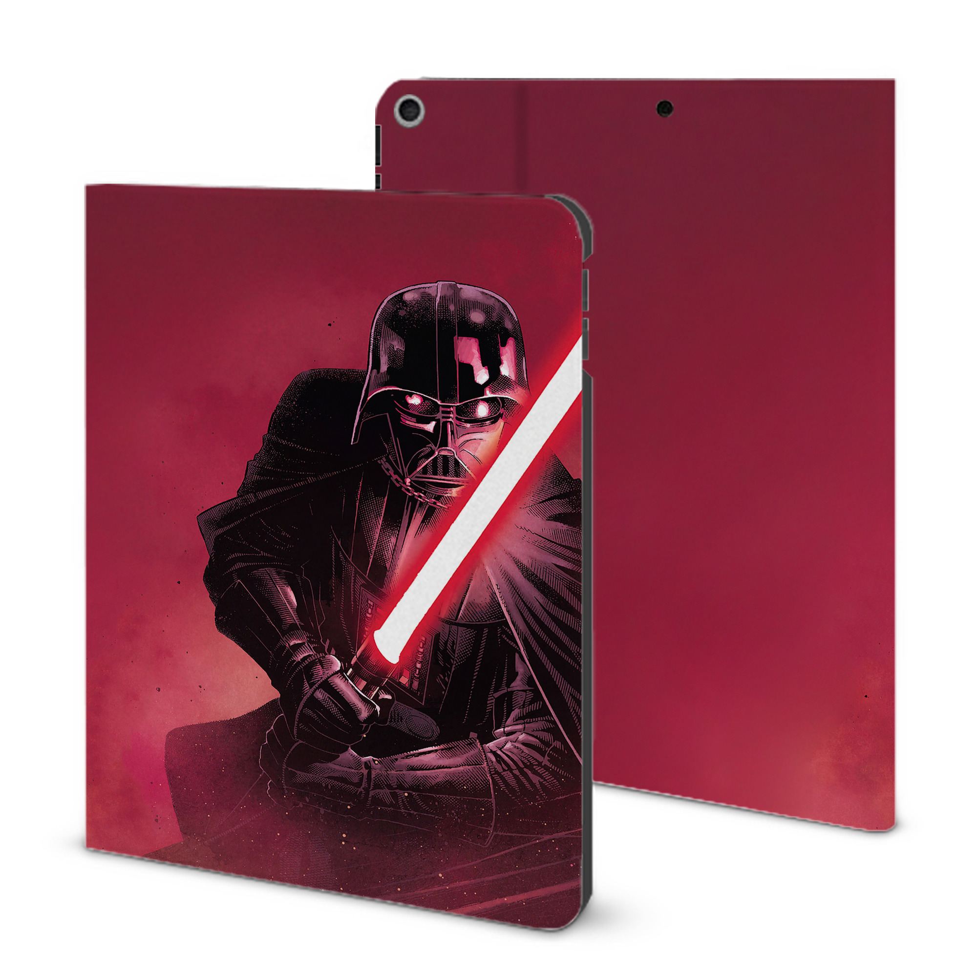 （画像用） スター・ウォーズ Star Wars IPad ケース ブック型 PUレザー TPU 耐衝撃 軽量 薄型 ペン収納なし 全面保護 IPad 各モデル対応